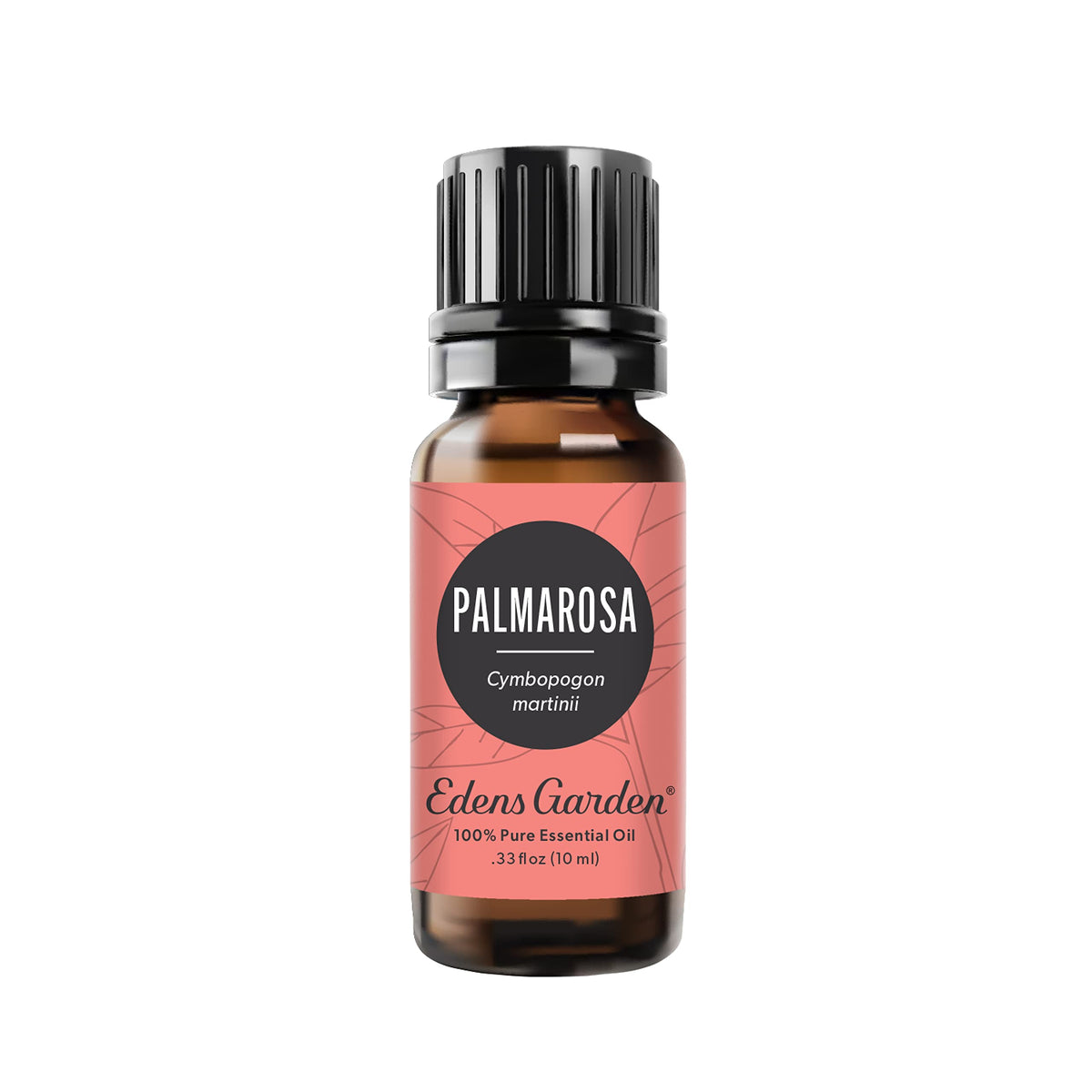 Edens Garden Palmarosa essential oil bottle with amber glass, 10 ml
