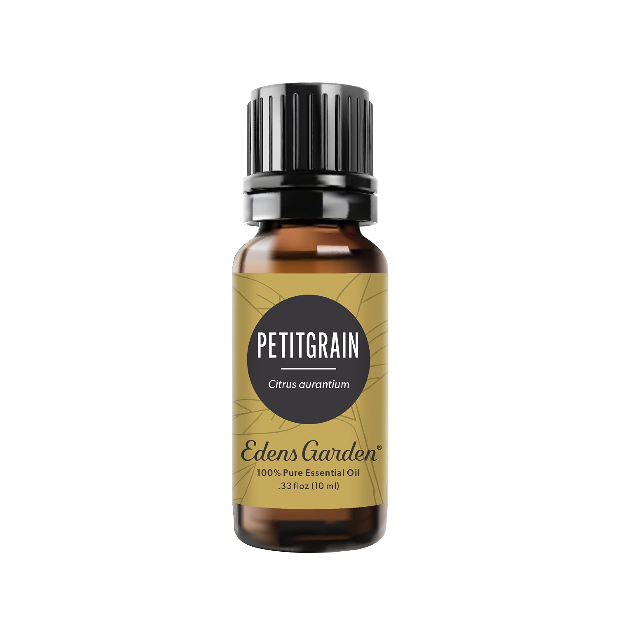 Edens Garden Petitgrain essential oil bottle 10 ml - front view