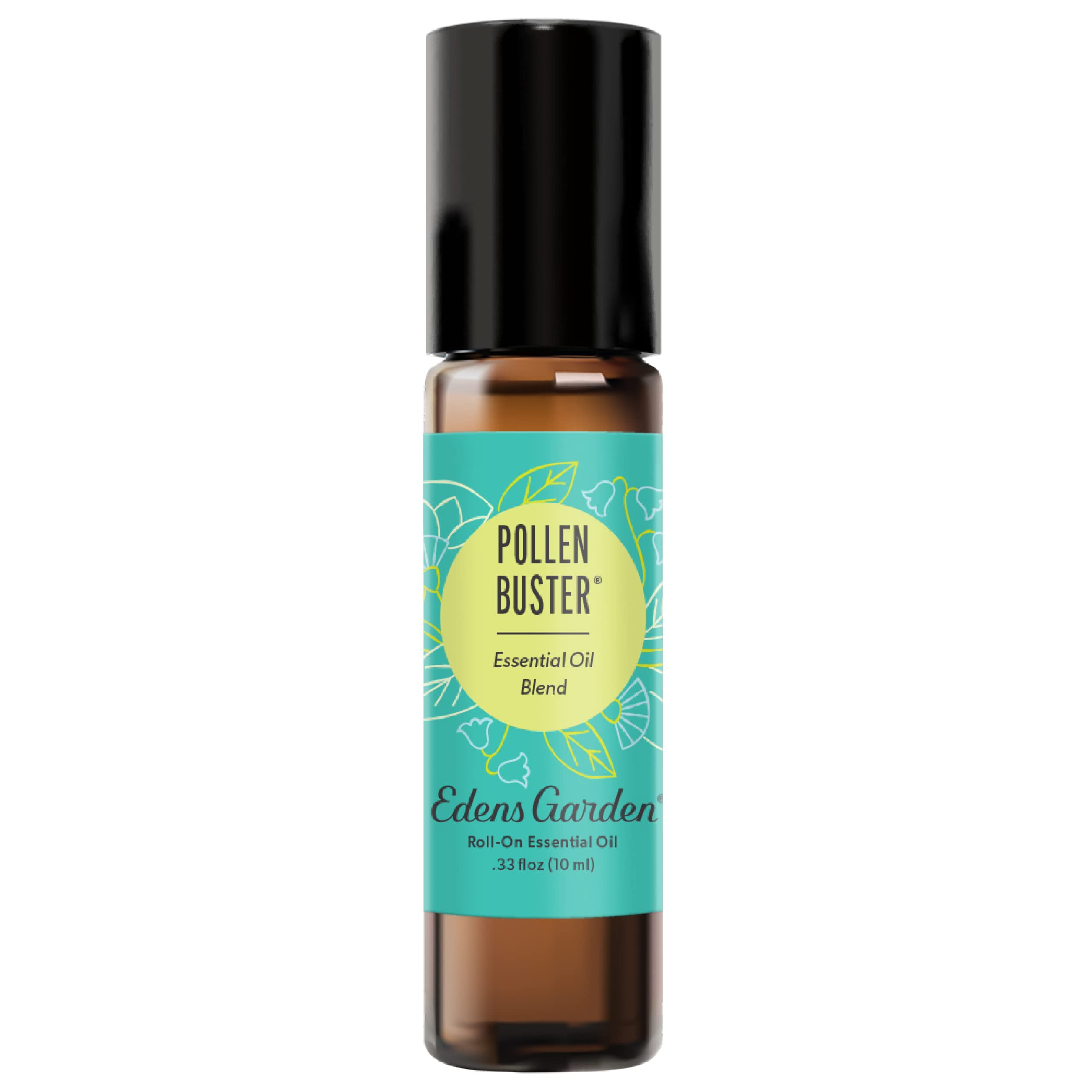 Edens Garden Pollen Buster Roll-On bottle close-up