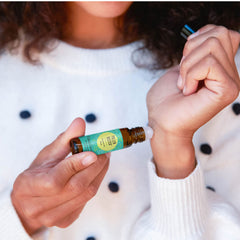 Edens Garden Pollen Buster Roll-On product shot with label