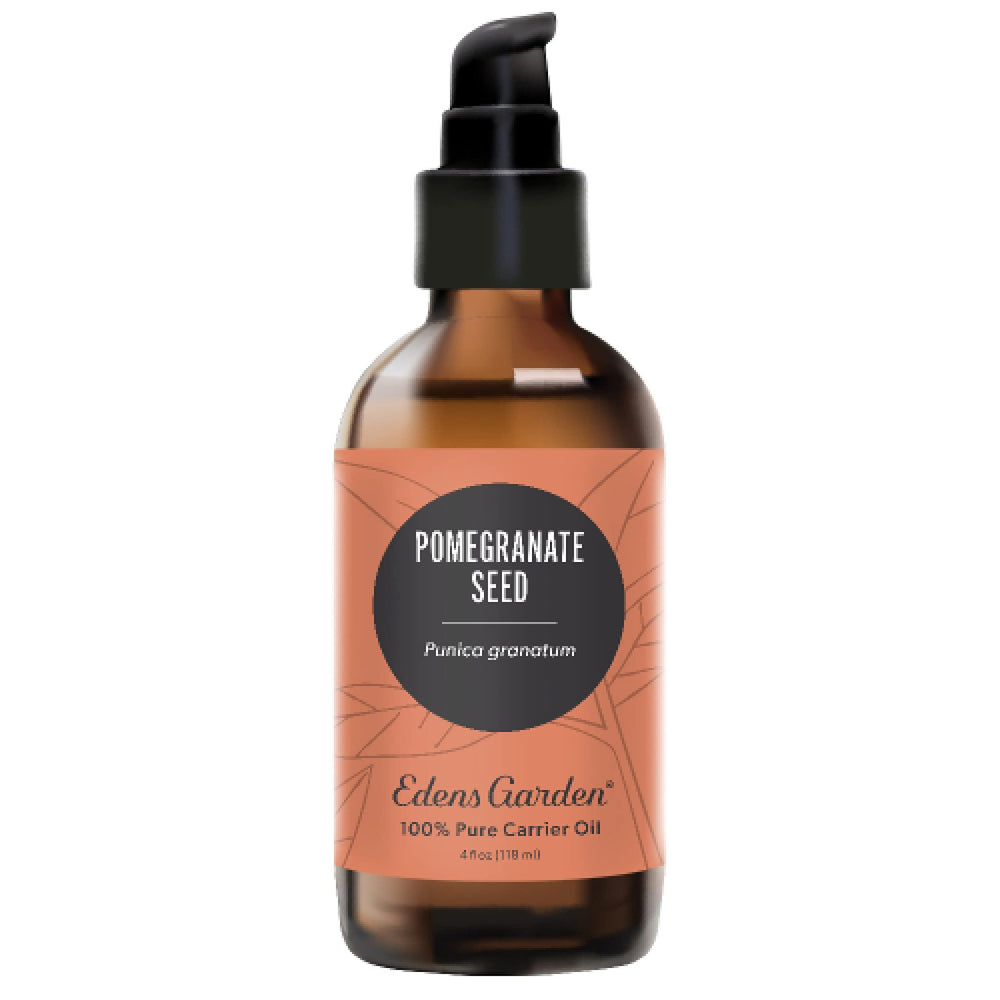 Edens Garden Pomegranate Carrier Oil bottle with label (118 ml)
