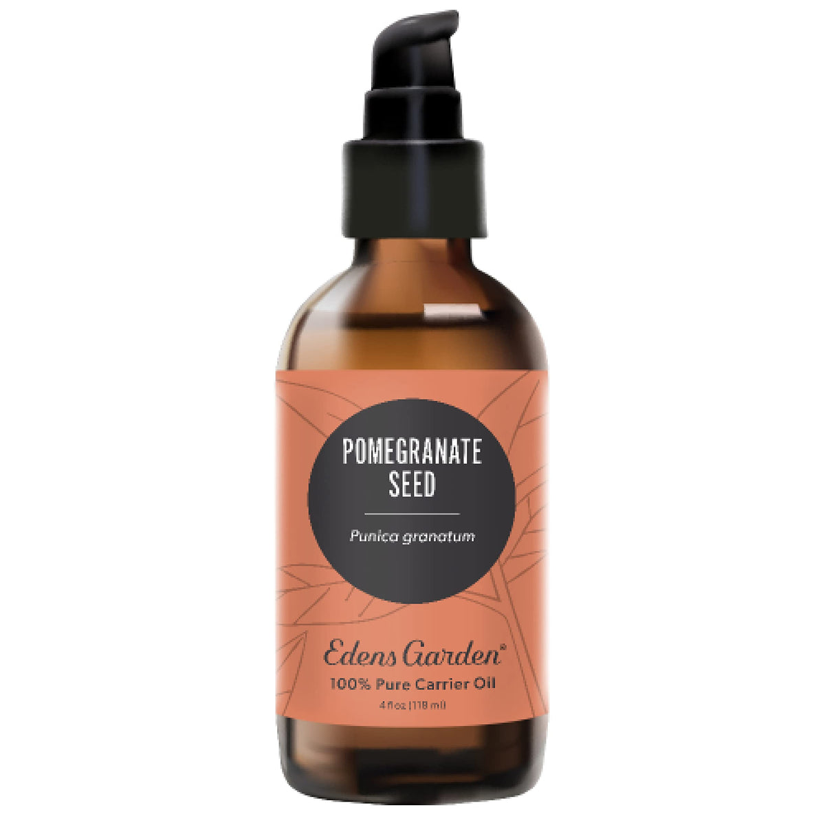 Edens Garden Pomegranate Carrier Oil bottle with label (118 ml)