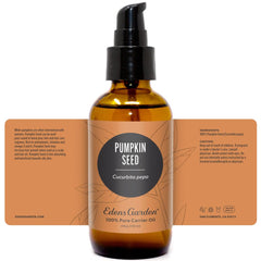 Overall product shot of Edens Garden Pumpkin Seed Carrier Oil 118 ml