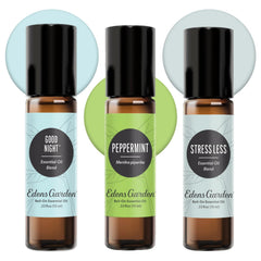 Edens Garden 3-pack essential oil roll-ons front view
