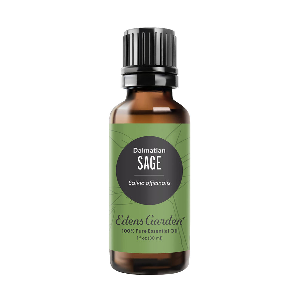 Edens Garden Sage-Dalmation essential oil 30 ml bottle.