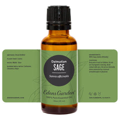 GC-MS reports available for Sage-Dalmatian essential oil.