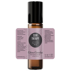 Application concept: massaging Scar Therapy into skin