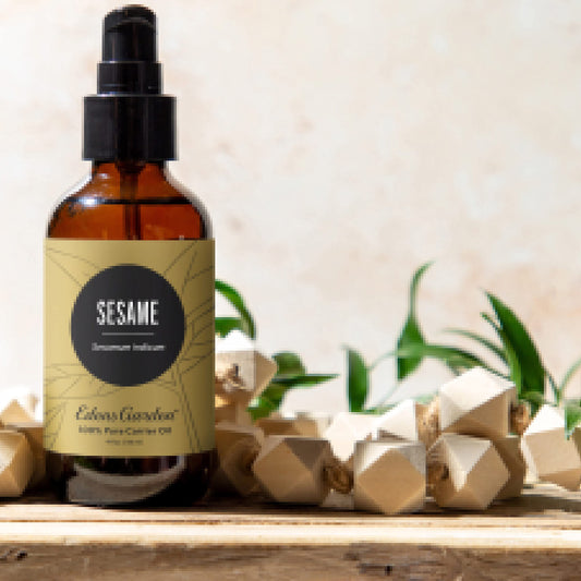 Sesame Carrier Oil bottle angled view