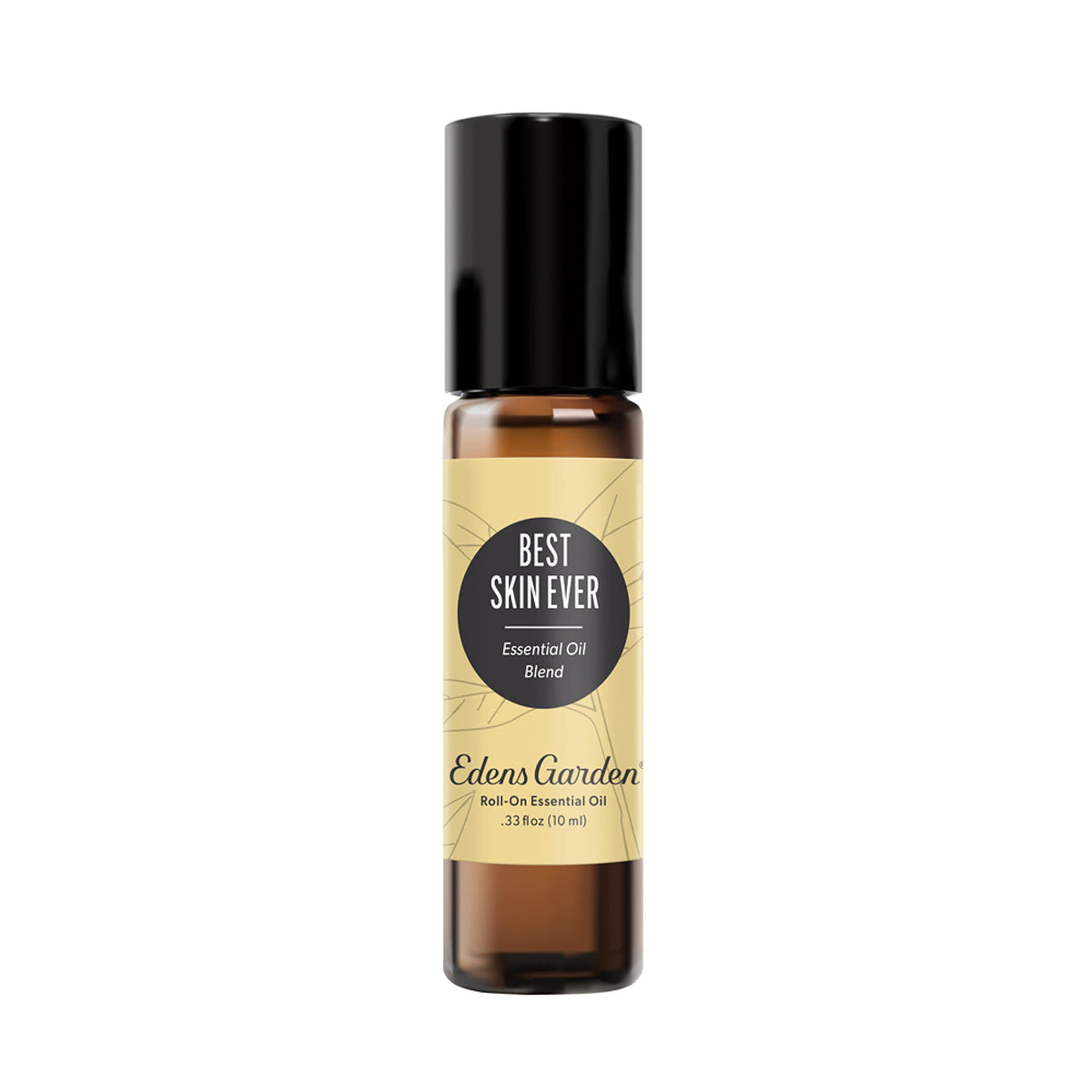 The Best Skin Ever essential oil roll-on bottle with wooden cap