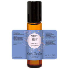 Edens Garden branded Sleepy Head label