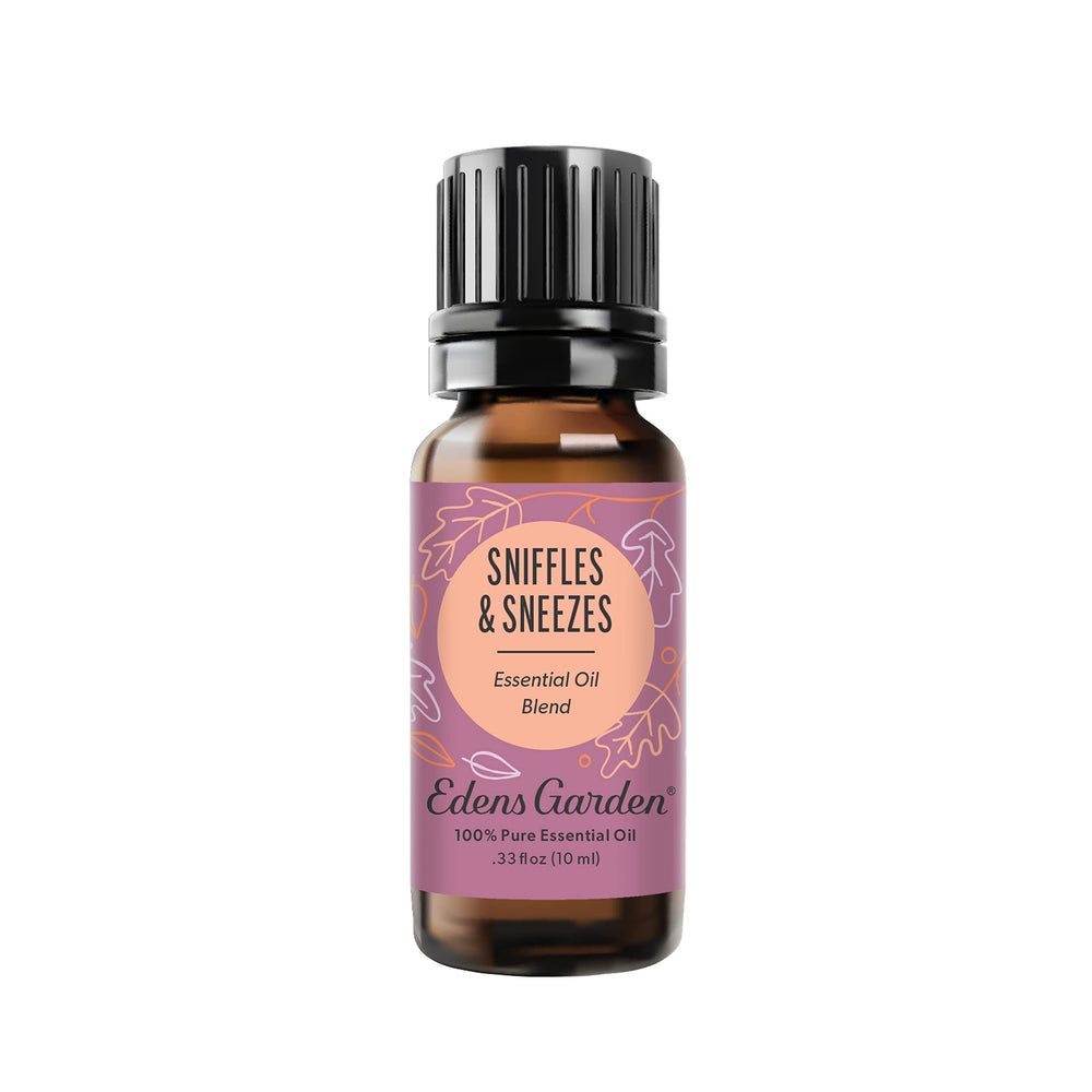 Edens Garden Sniffles & Sneezes 10 ml essential oil bottle