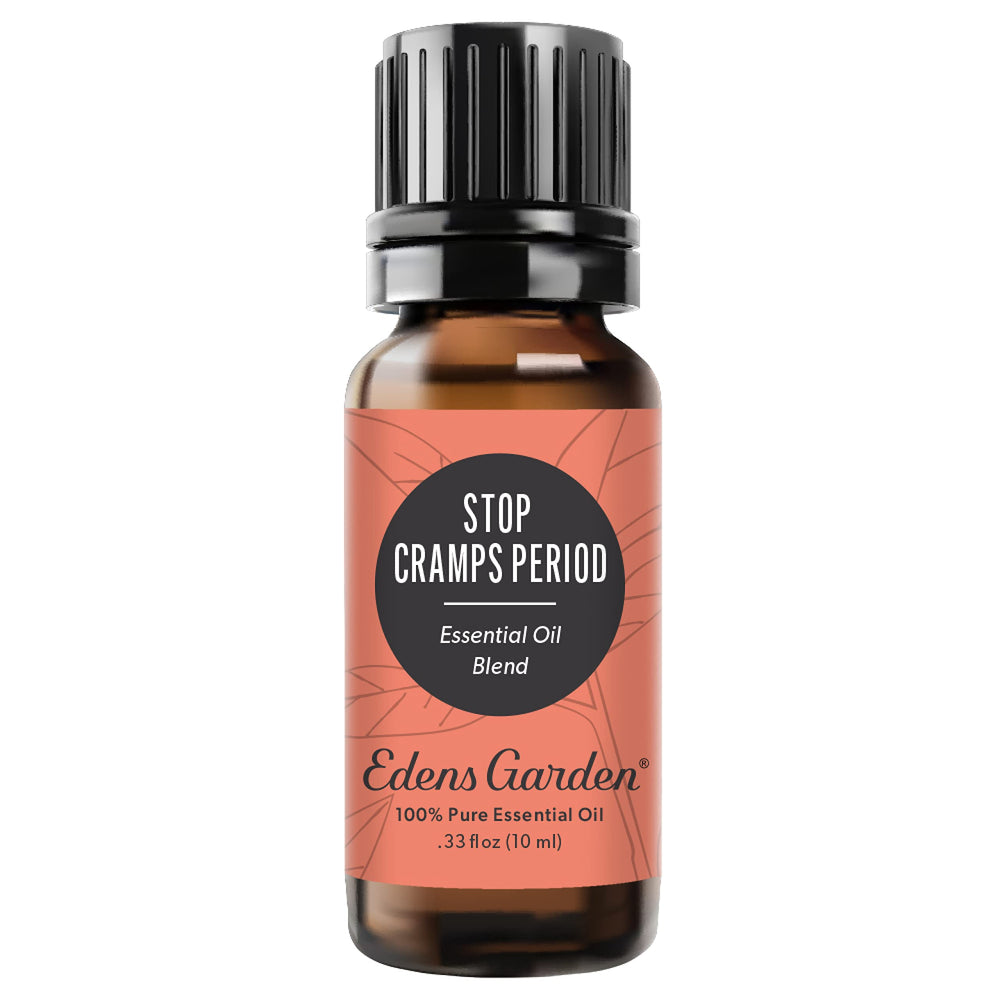 Edens Garden Stop Cramps Period Essential Oil Blend bottle 10 ml