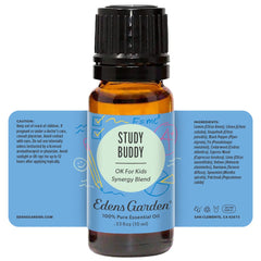 Edens Garden Study Buddy product packaging and bottle