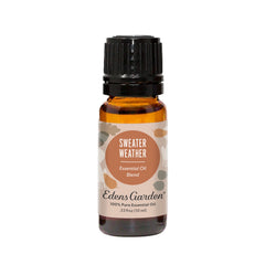 Edens Garden Sweater Weather essential oil blend bottle with label