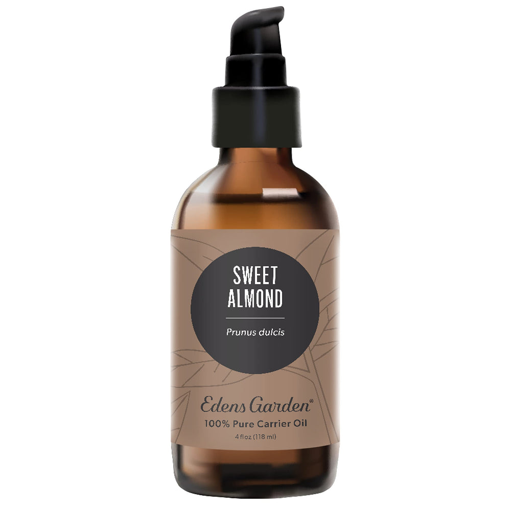 Bottle of Edens Garden Sweet Almond Carrier Oil 118 ml