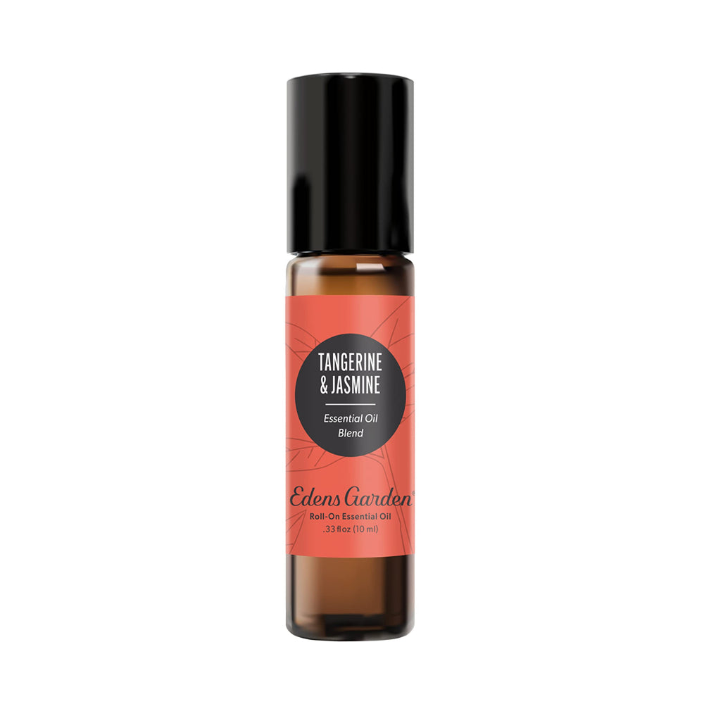 Edens Garden Tangerine Jasmine Roll-On 10 ml bottle close-up