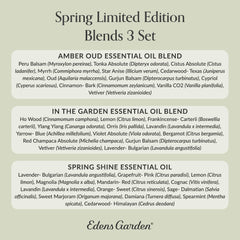 Therapeutic-grade essential oils collection from Edens Garden