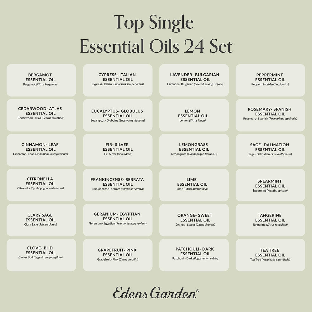 Edens Garden Top 24 Set relaxation ritual ready arrangement