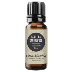 Edens Garden Vanilla Sandalwood essential oil blend bottle 10 ml