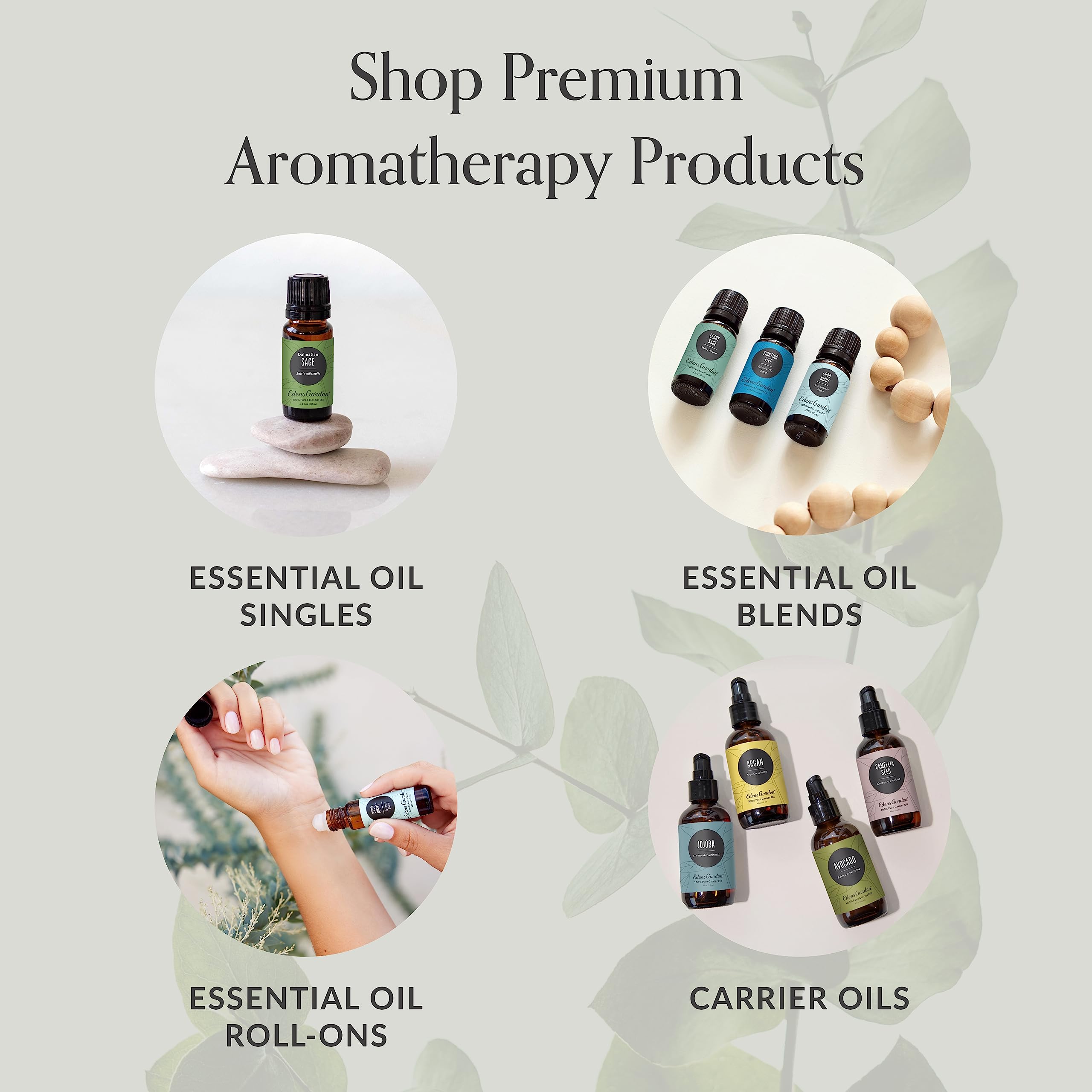 Edens Garden White Diamond Diffuser auto shut-off ensures safe use.