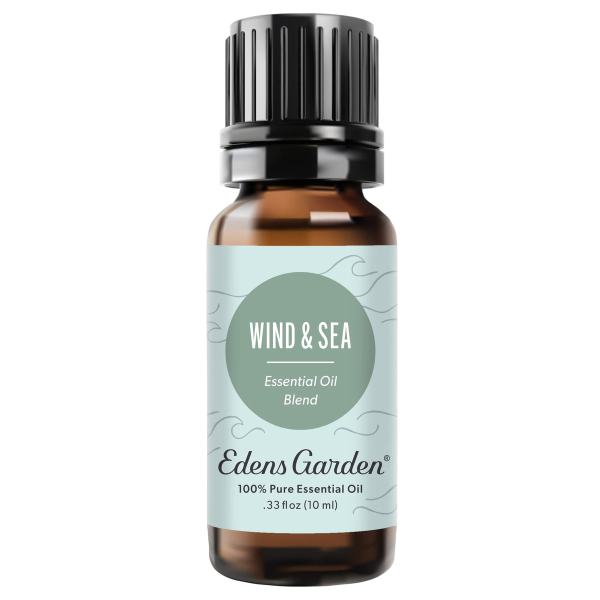 Bottle of Edens Garden Wind & Sea Essential Oil Blend 10 ml