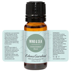 Edens Garden Wind & Sea packaging and branding