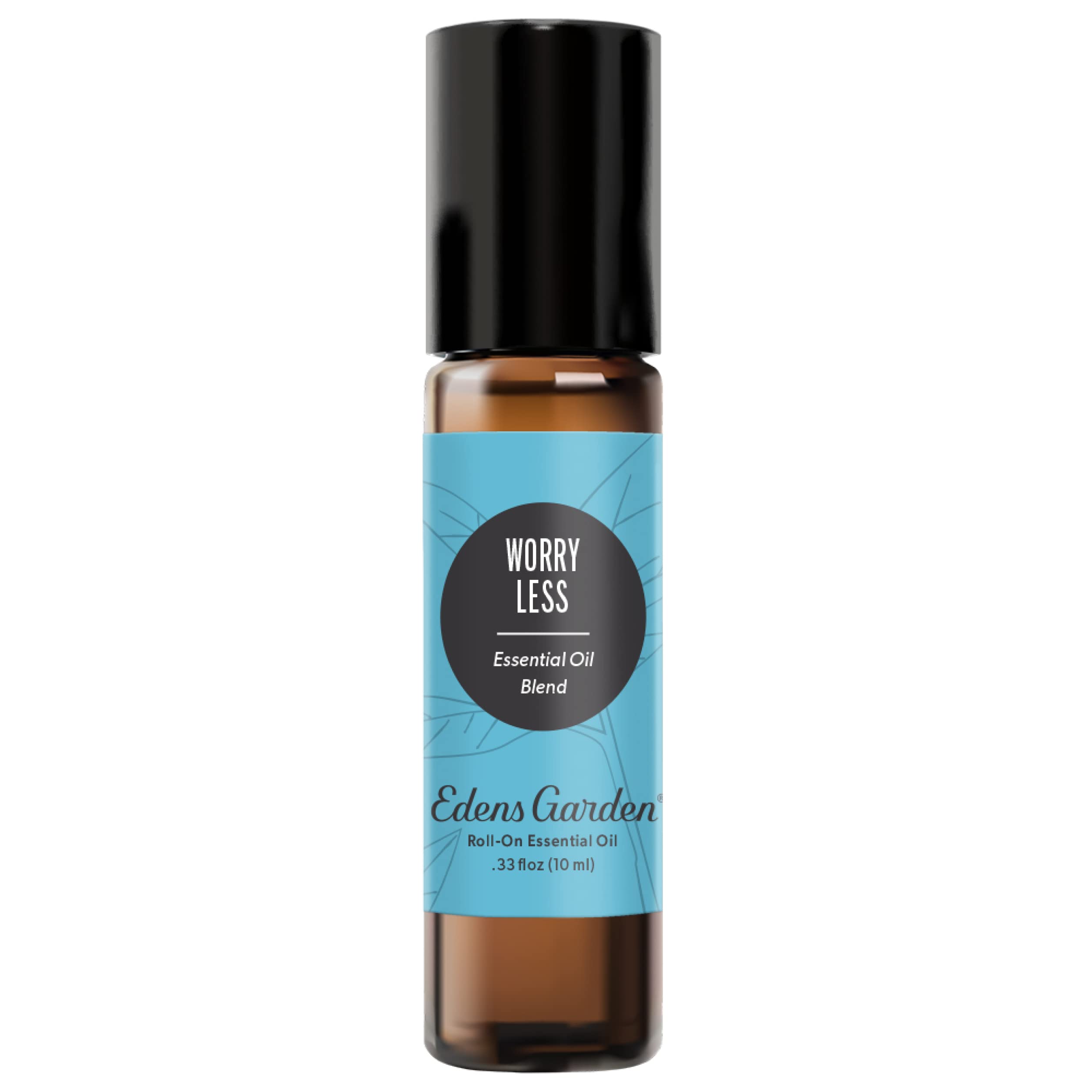 Edens Garden Worry Less Roll-On bottle front view