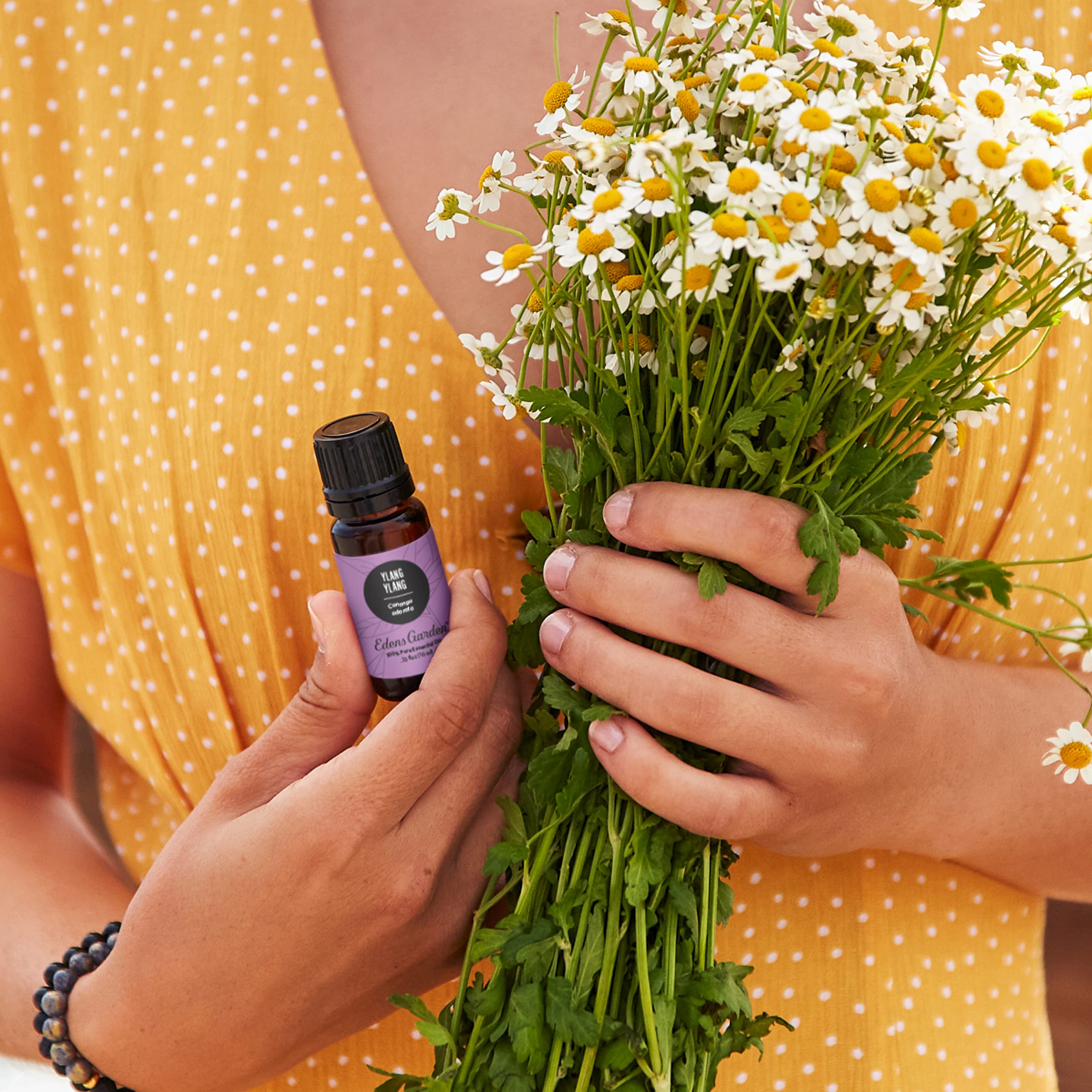 Diffuser setup with Ylang Ylang essential oil