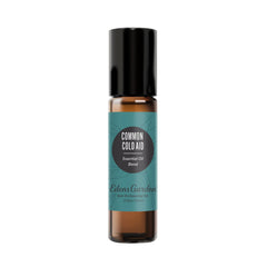 Edens Garden Common Cold Essential Oil Roll-On bottle - front view