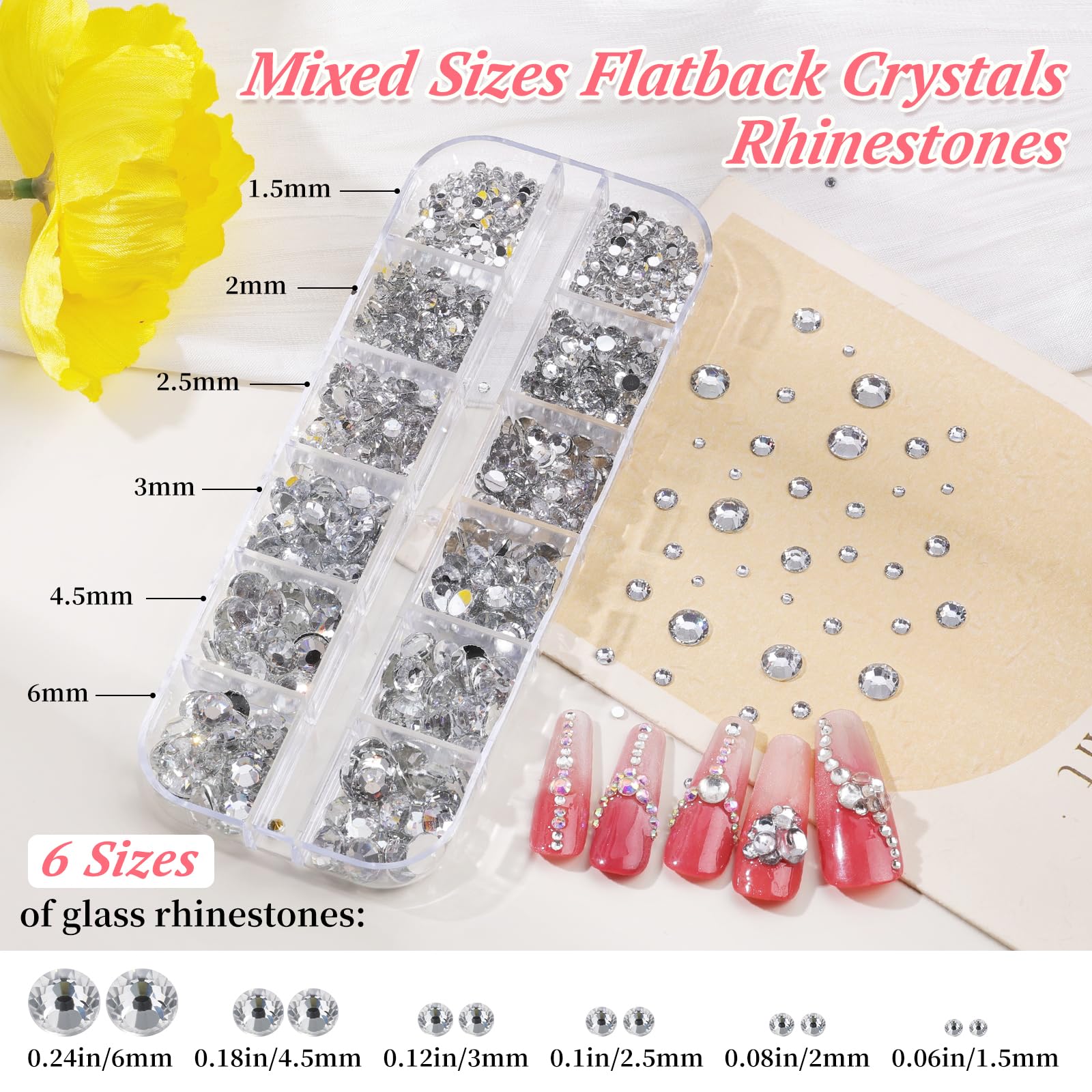 EditTime sequins and foil flakes expand decor options for nails and crafts.