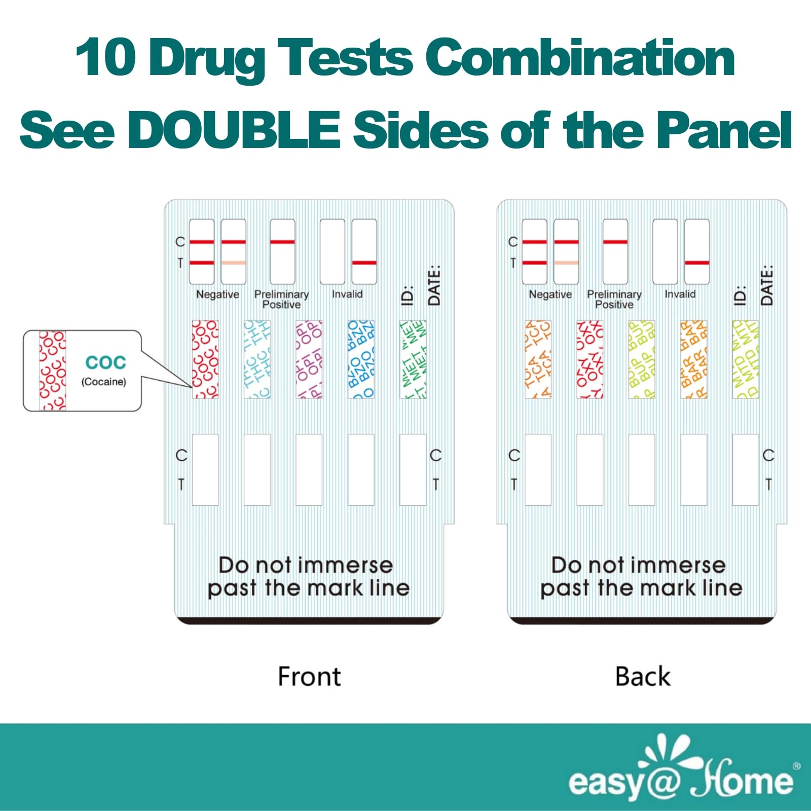 Unboxing Easy@Home EDOAP-7104 5-pack drug test kit