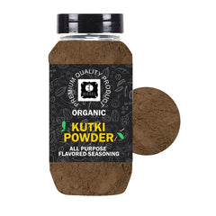 EDZZEL Organic Kutki Powder 2 Oz / 56.70 Gram (Pack Of 1) — jar label and packaging