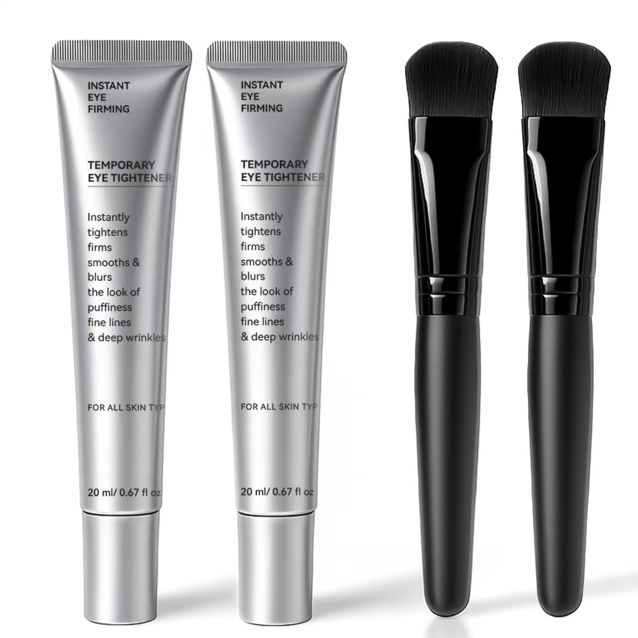 EELHOE Instant Eye Tightener bottle showing quick lift for refreshed under-eye appearance