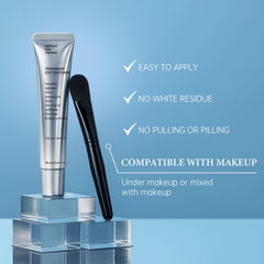 Depuffing effect around the eyes with EELHOE formula