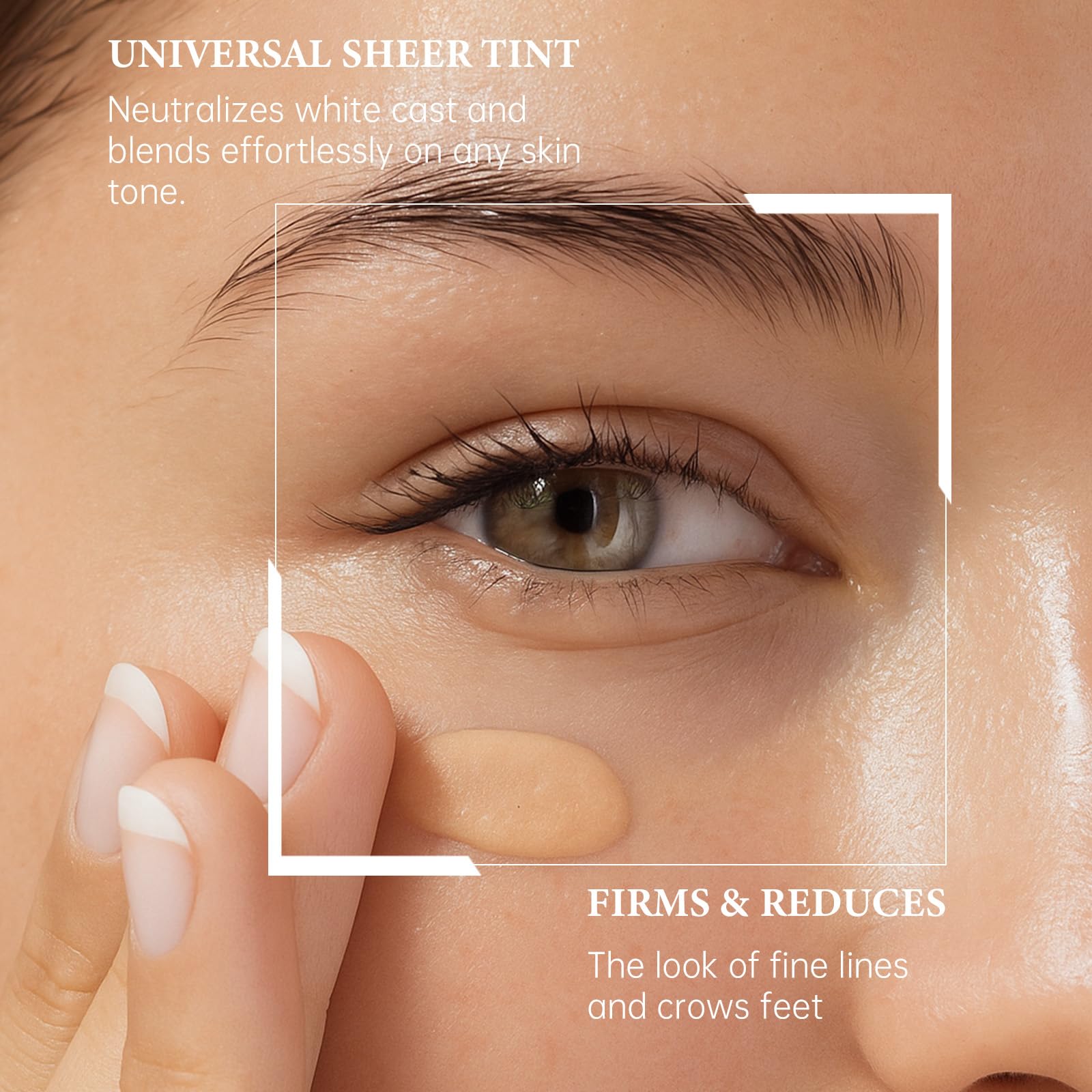 Peptide blend supports firmness around the eye area