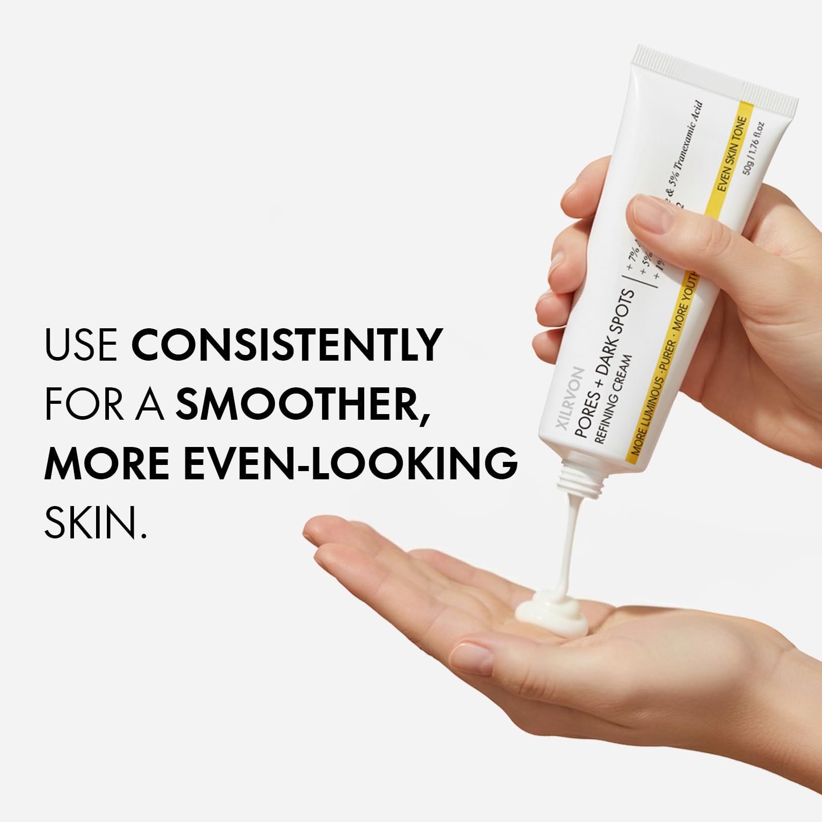 EELHOE 50g jar beside the box emphasizes convenient daily use.