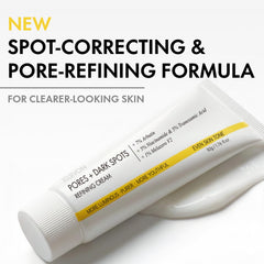EELHOE texture-smoothing cream being massaged into skin for quick absorption.