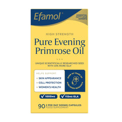Efamol Evening Primrose Oil 500mg bottle - front view
