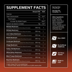 Effective Nutra Mushroom Gummies GMP-certified badge confirms quality controls.