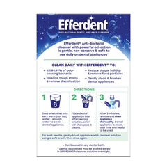 Efferdent 90-count pack7 packaging image
