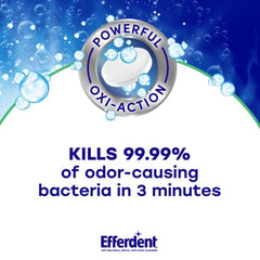 Efferdent Minty Fresh & Clean antibacterial cleaner tablets