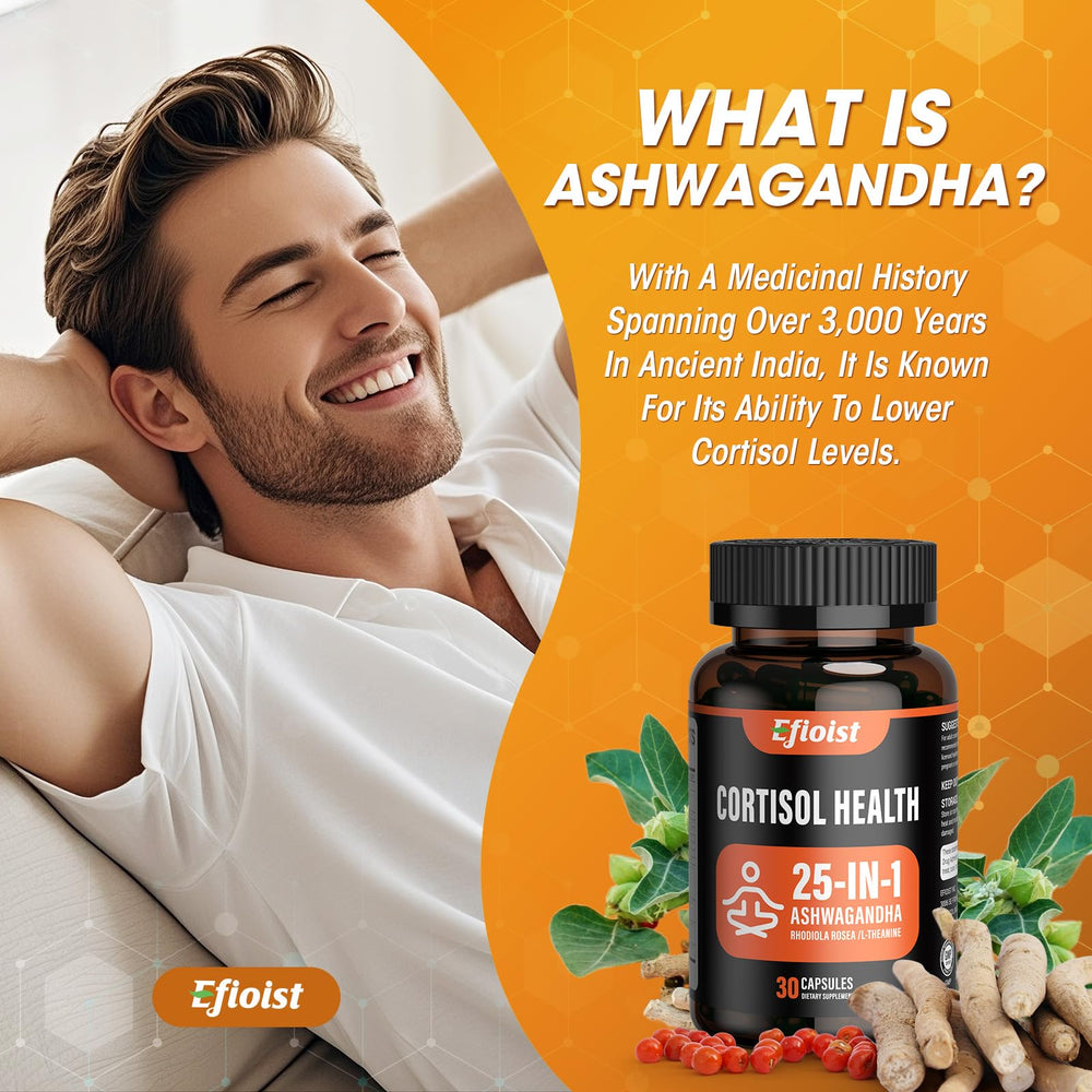 Close-up of Efioist 25-in-1 herbal blend