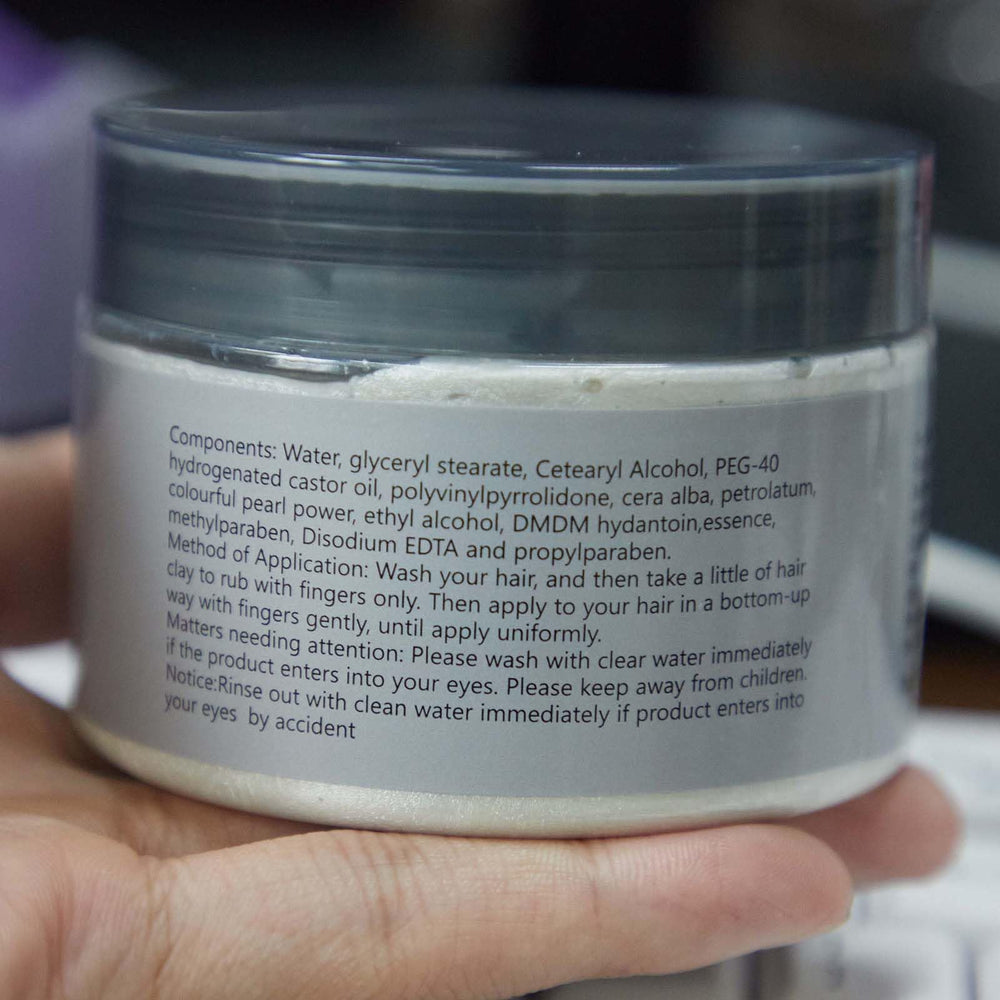 EFLY finished hair color with defined texture and shine.