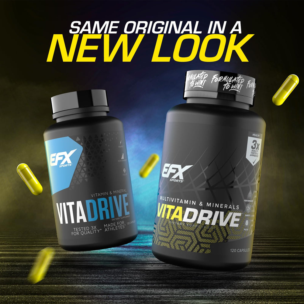 Vita Drive vitamin and mineral content highlights