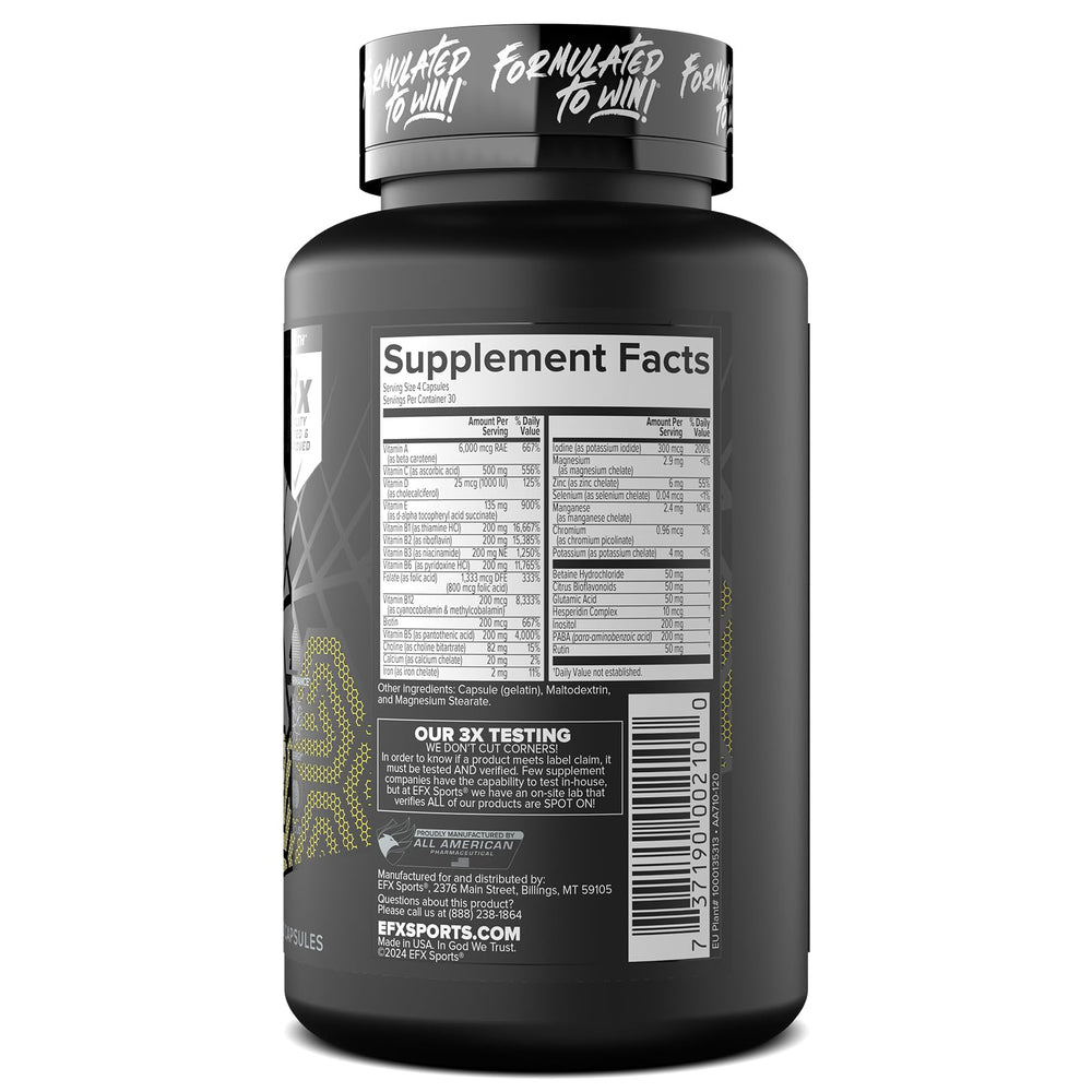 Domestically sourced raw materials label for Vita Drive