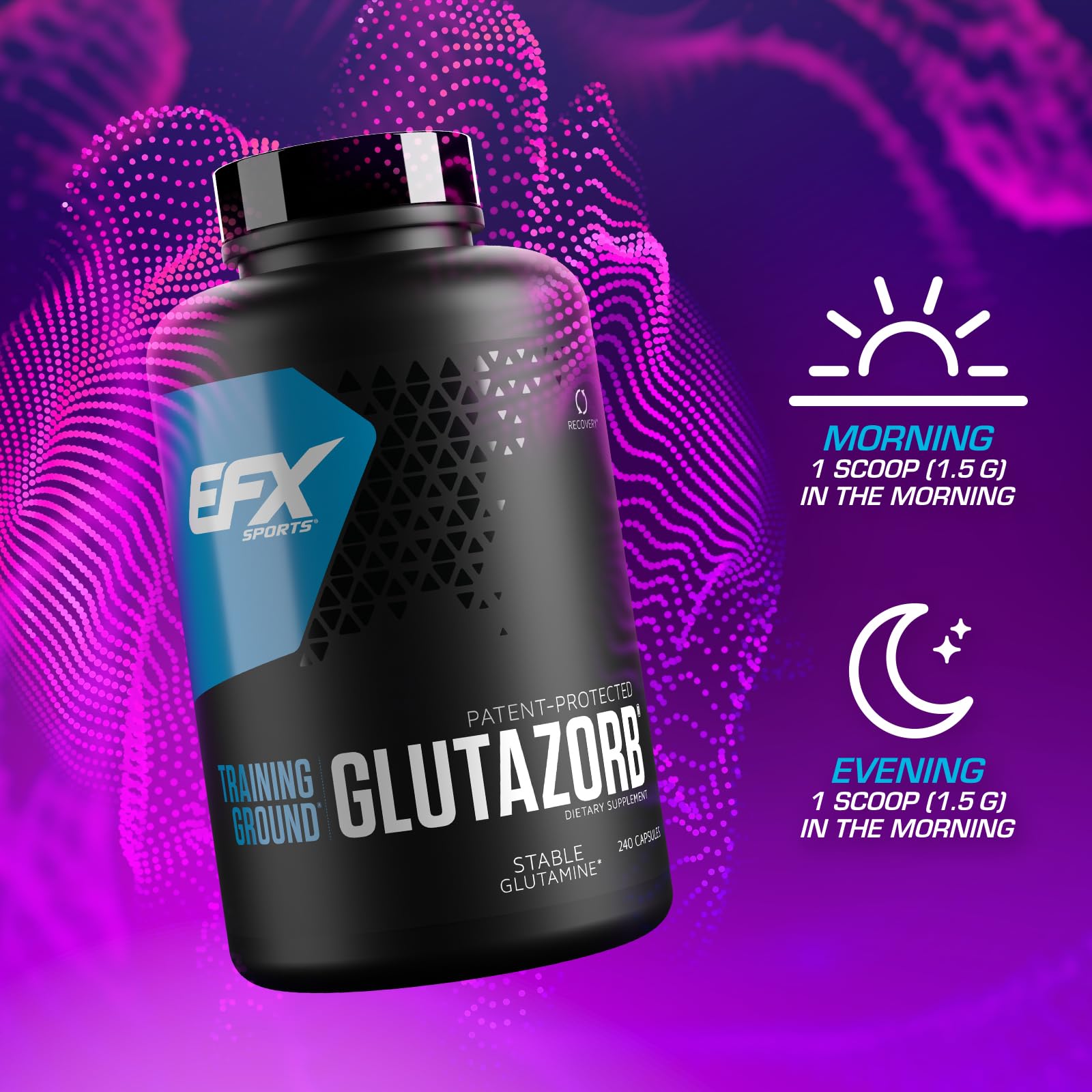 Digestive support concept with Glutazorb capsules