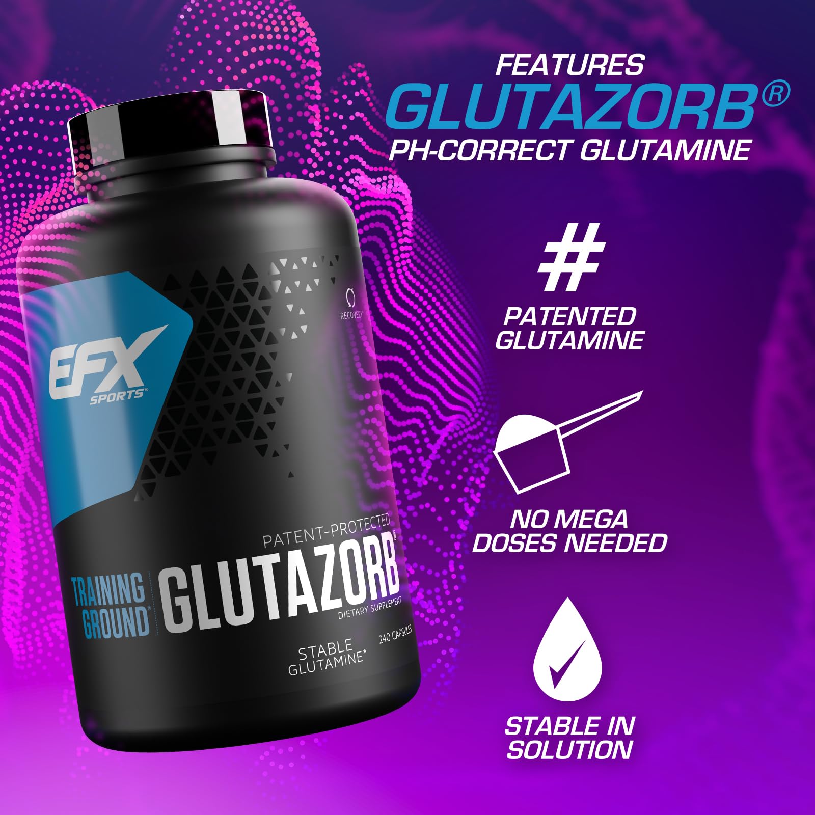 Nutritional label on Glutazorb Caps