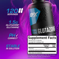 Vegan GlutaZorb technology graphic on packaging