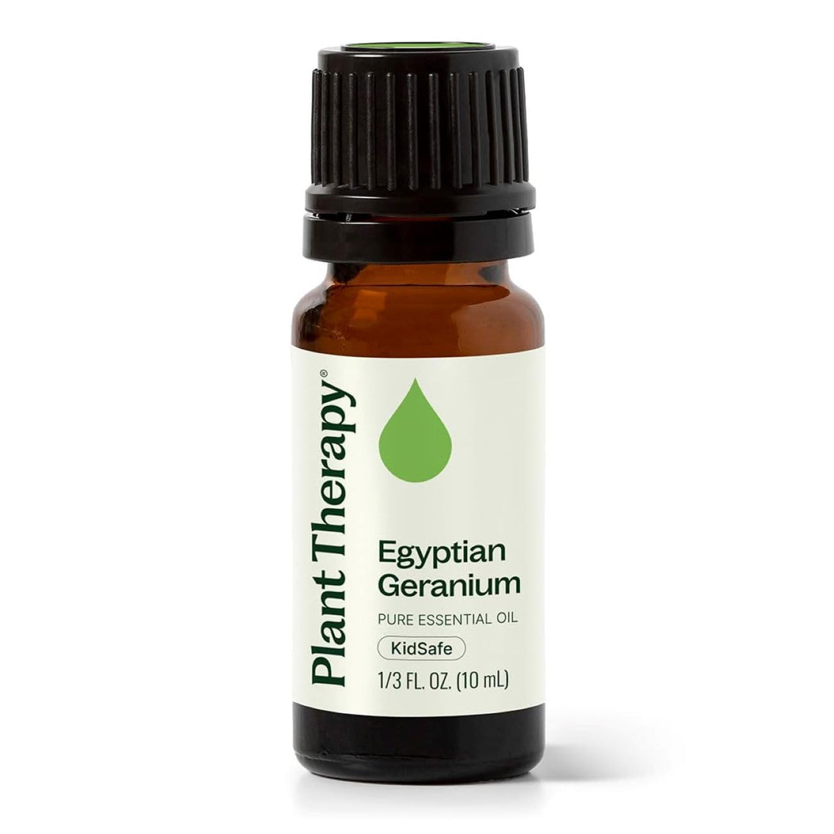 Plant Therapy Egyptian Geranium Essential Oil bottle 10 mL with label