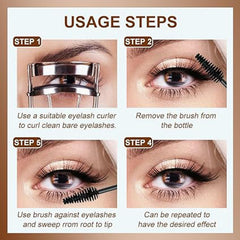 EHAUTO Day-to-night mascara look for versatile wear from work to evening.